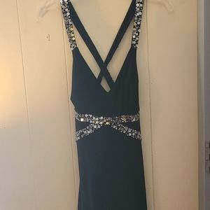Black formal gown